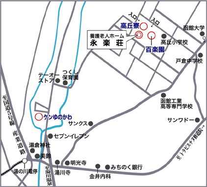 永楽荘地図